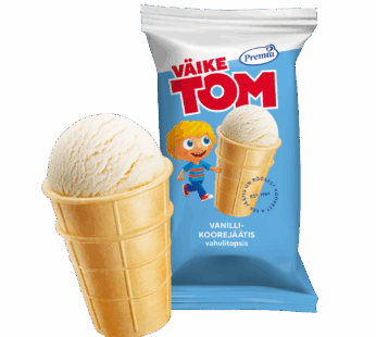 PREMIA Väike Tom vaniljakermajäätelö 120ml/ 65g