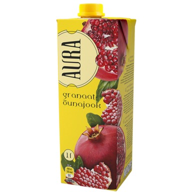 AURA Granaattiomenajuoma 1l