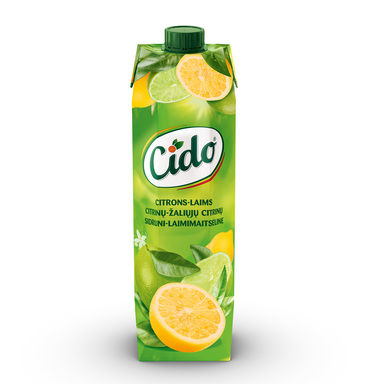 CIDO Sitruuna-limen makuinen mehujuoma 1l