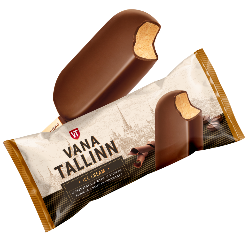 BALBIINO Kahvikermajäätelö Vana Tallinn - liköörillä belgialaisessa suklaassa 90ml/64g