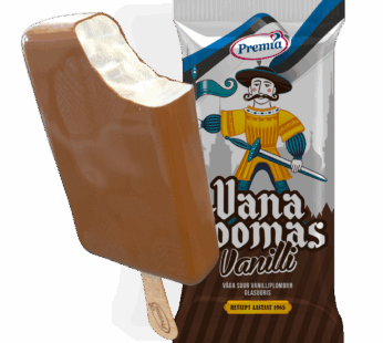 PREMIA Vana Toomas vaniljakermajäätelö suklaakuorrutteessa 150ml/90g