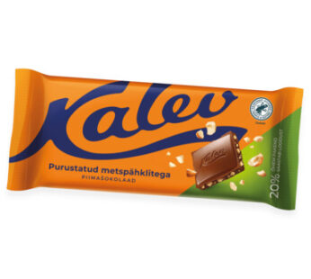 KALEV Maitosuklaa  hasselpähkinöillä 100g