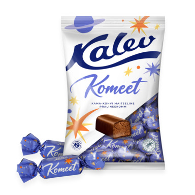 KALEV Suklaakarkkeja Komeet 175g