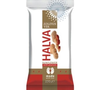 ZOLOTOI VEK Auringonkukkahalva maapähkinöillä 270g