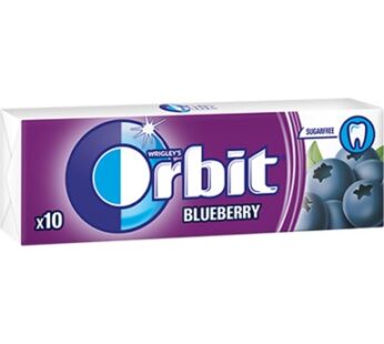 ORBIT Mustikka 14g (sokeriton purukumi)