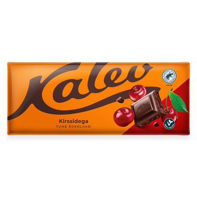 KALEV Tumma suklaa kirsikoilla 200g