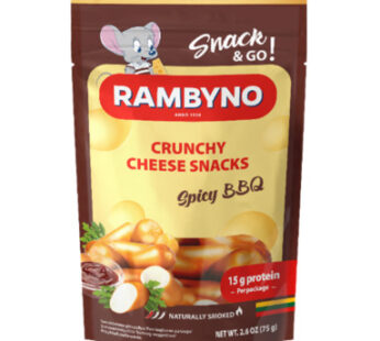 RAMBYNO Sulatejuusto snack BBQ makuinen 75g
