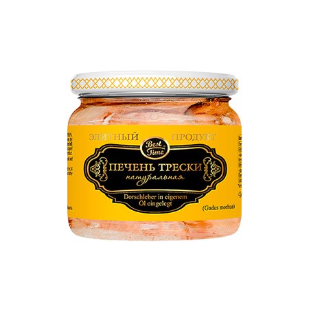 BEST TIME Turskan maksa luonnollinen 250g