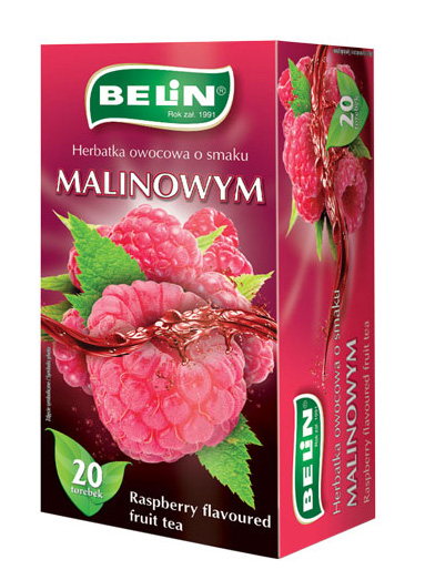 BELIN Vadelman makuinen hedelmätee 20x2g