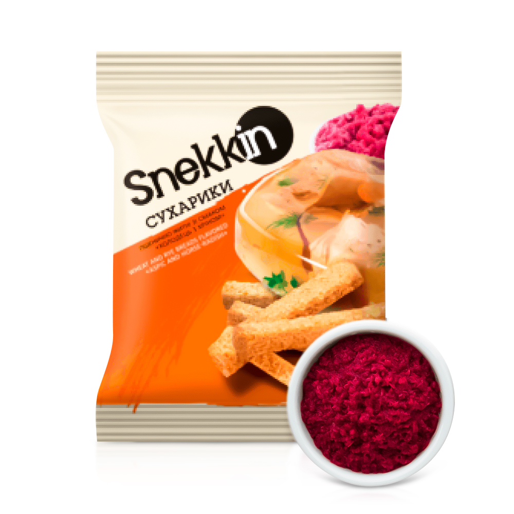 SNEKKIN Leipätikut hyytelö ja piparjuuri 70g