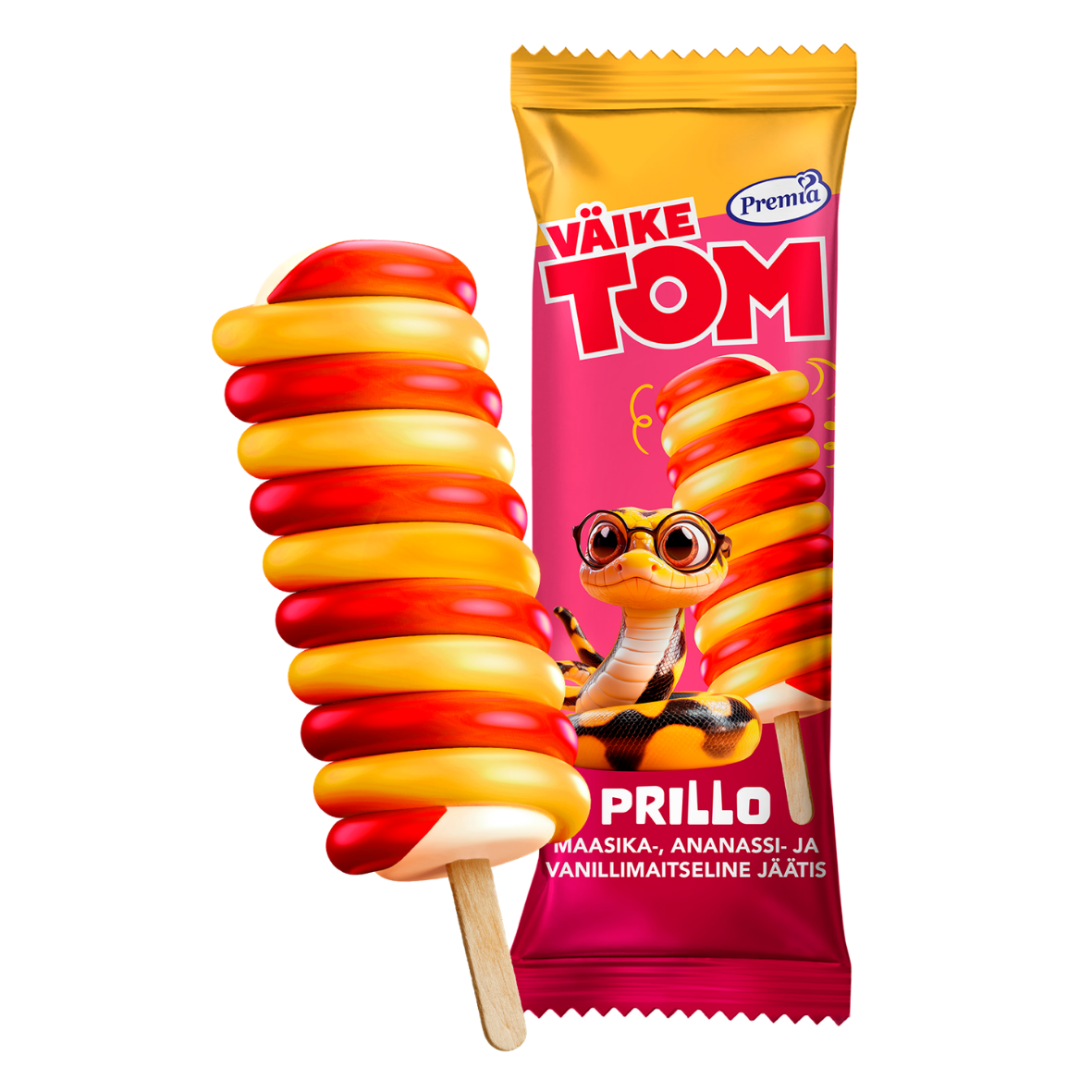 PREMIA Väike Tom Prillo jäätelö 75g/80ml